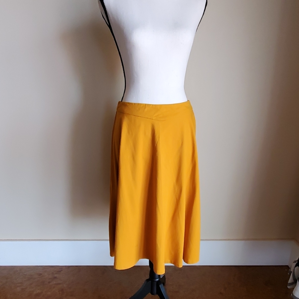 Mustard Yellow Skirt